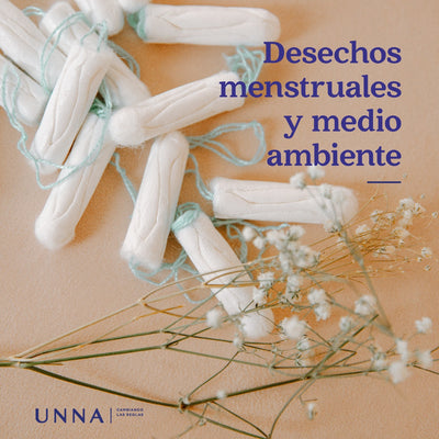 Desechos menstruales y medio ambiente