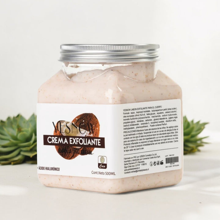 Exfoliante corporal de coco