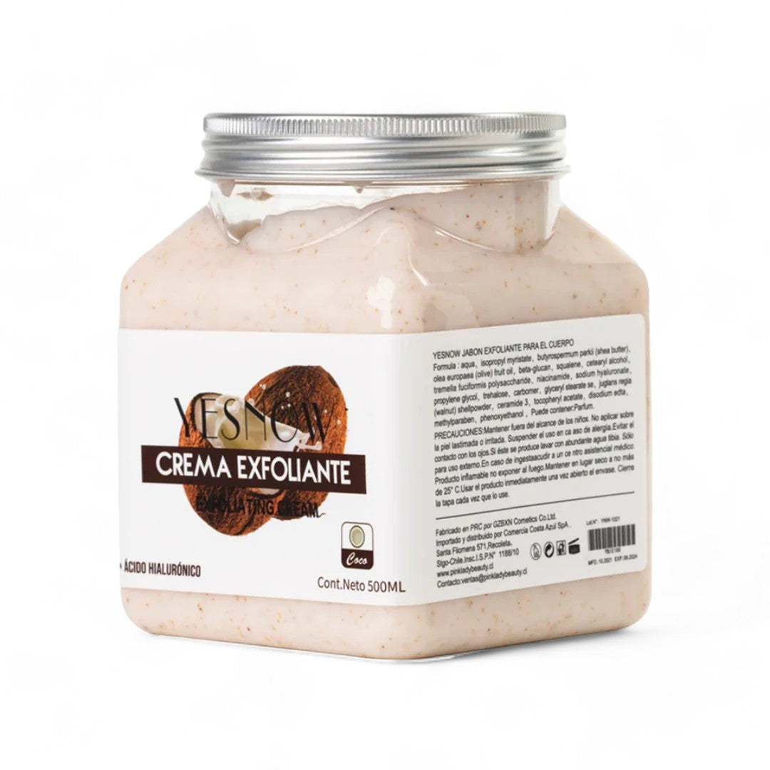 Exfoliante corporal de coco