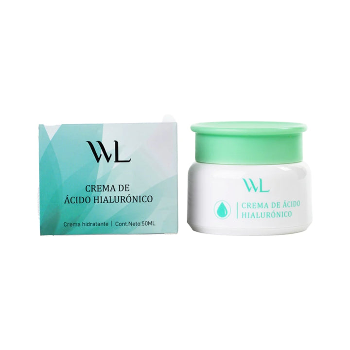 Crema facial de ácido hialurónico