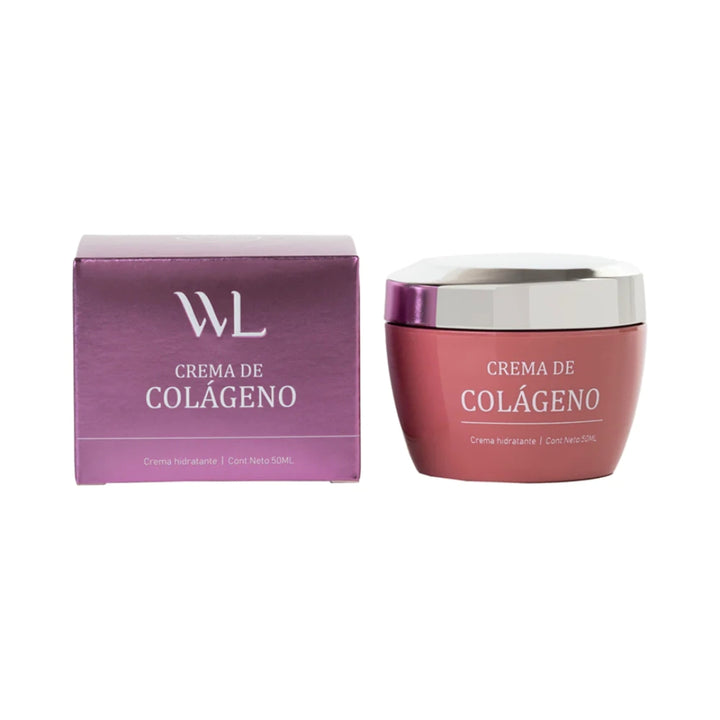 Crema facial de colágeno