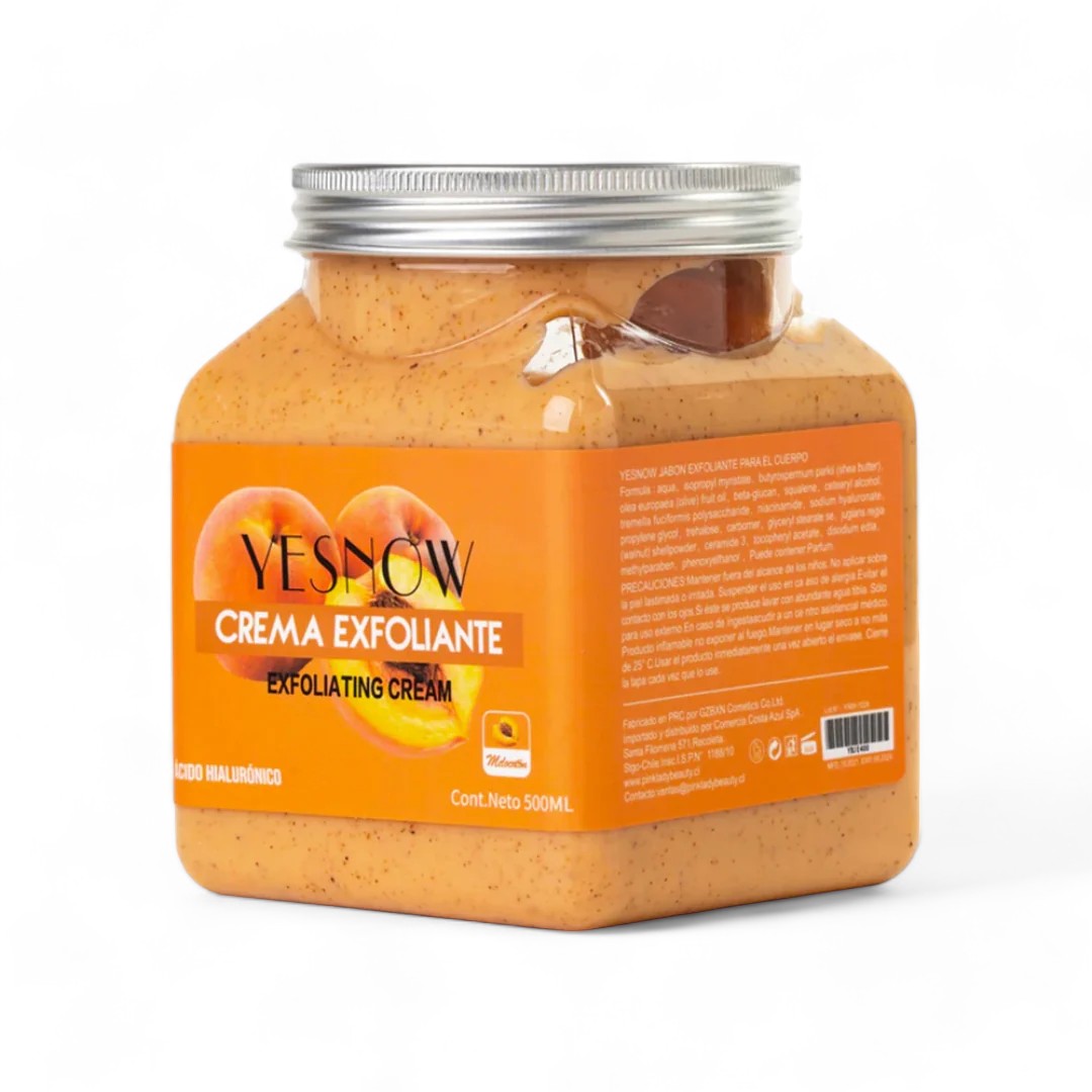 Exfoliante corporal de durazno