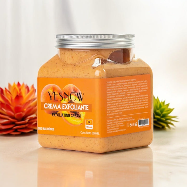Exfoliante corporal de durazno