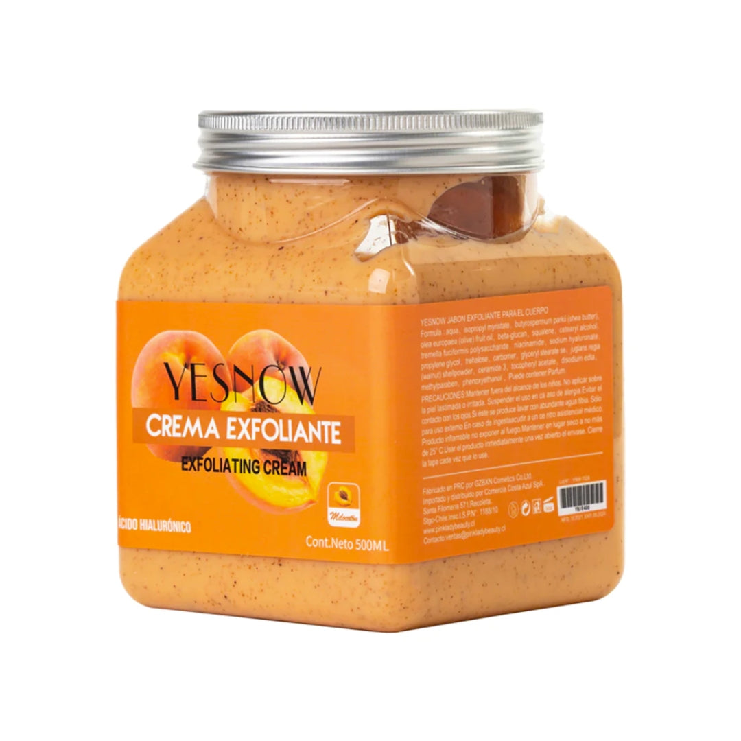 Exfoliante corporal de durazno